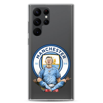 Haaland meditation Clear Case for Samsung®