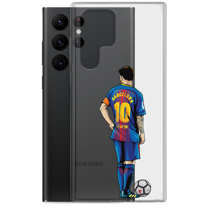 Messi's Last Game with Barcelona Clear Case for Samsung®