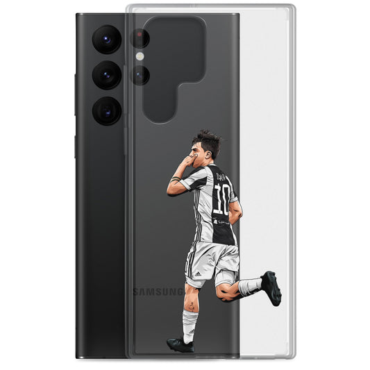 Dybala Mask Juve Clear Case for Samsung®