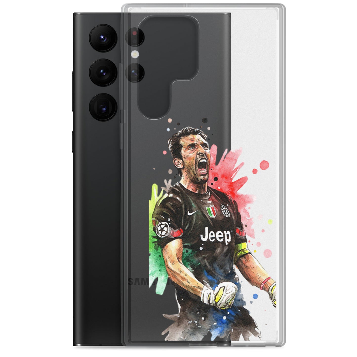 Buffon Juventus Vintage Clear Case for Samsung®