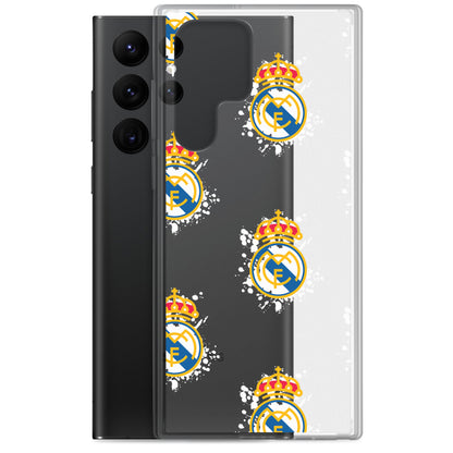 Real Madrid Logo Clear Case for Samsung®