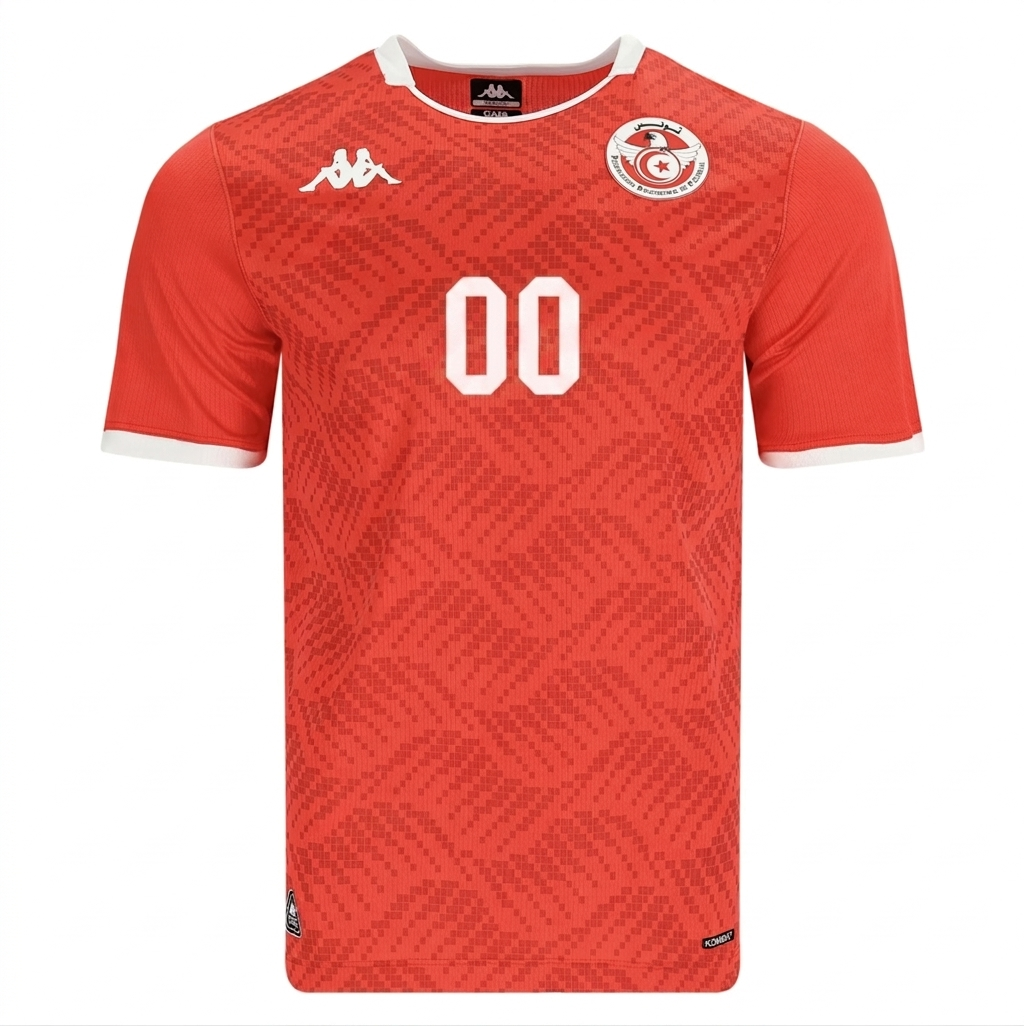 Tunisia 2026 Home Jersey Custom