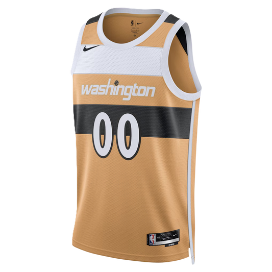 Washington Wizards Tan 2025-2026 City Edition Jersey Custom