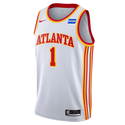 Atlanta Hawks White Association Jersey Jalen Johnson #1