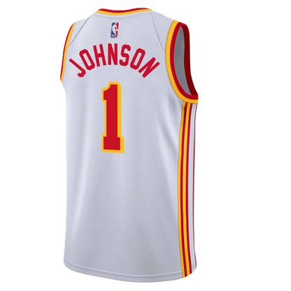 Atlanta Hawks White Association Jersey Jalen Johnson #1