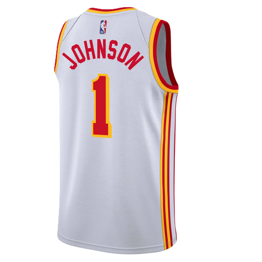 Atlanta Hawks White Association Jersey Jalen Johnson #1
