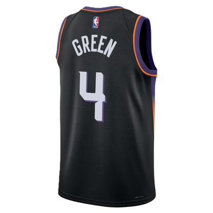 Phoenix Suns Black Statement Jersey Jalen Green #4