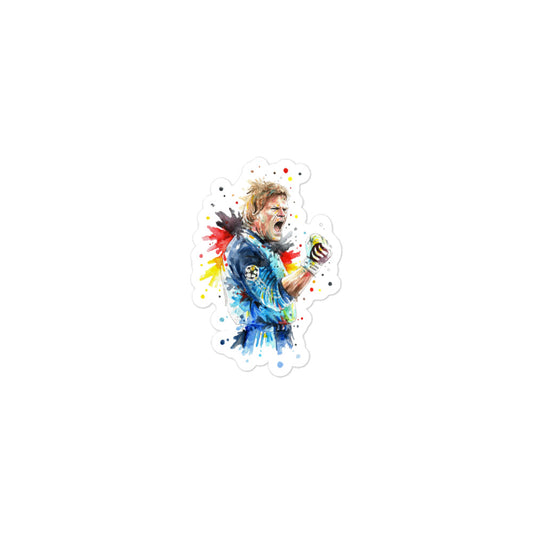 Germany Oliver Kahn Vintage Bubble-free stickers - The 90+ Minute