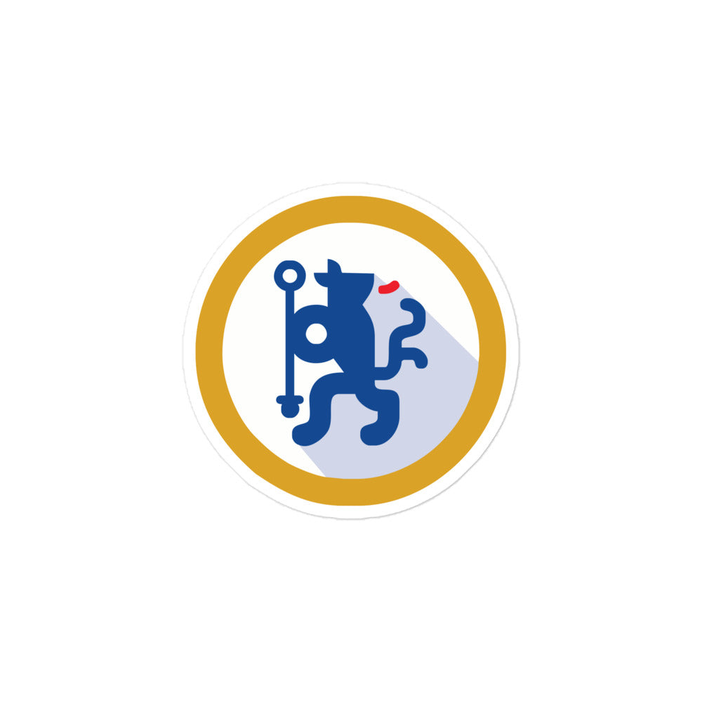 Chelsea Blues Vintage Bubble-free stickers