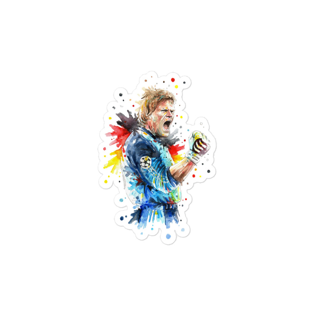 Germany Oliver Kahn Vintage Bubble-free stickers - The 90+ Minute