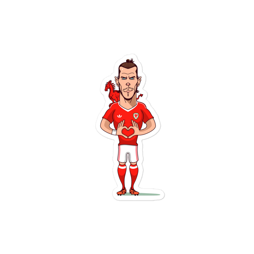 Bale Wales Bubble-free stickers