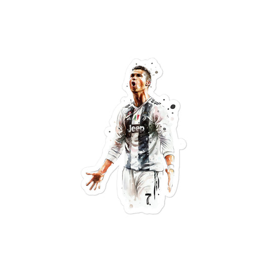 Ronaldo Juventus Era Bubble-free stickers