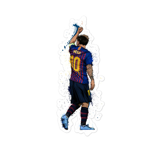 Por Sempre Messi #10 Bubble-free stickers