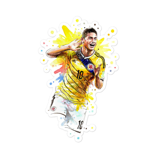 Colombia James 2014 Bubble-free stickers