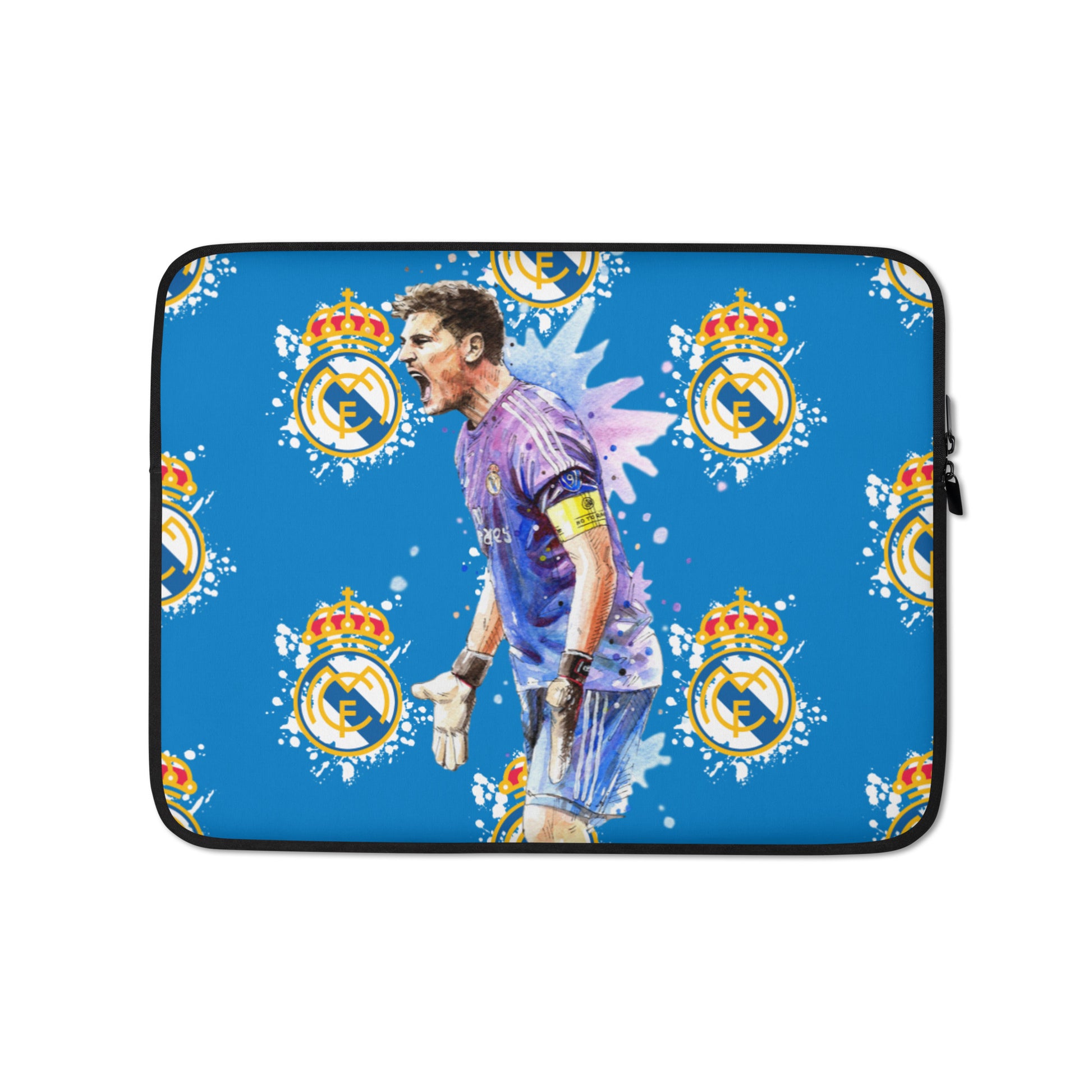 Real Madrid Legend Casillas Vintage Laptop Sleeve - The 90+ Minute