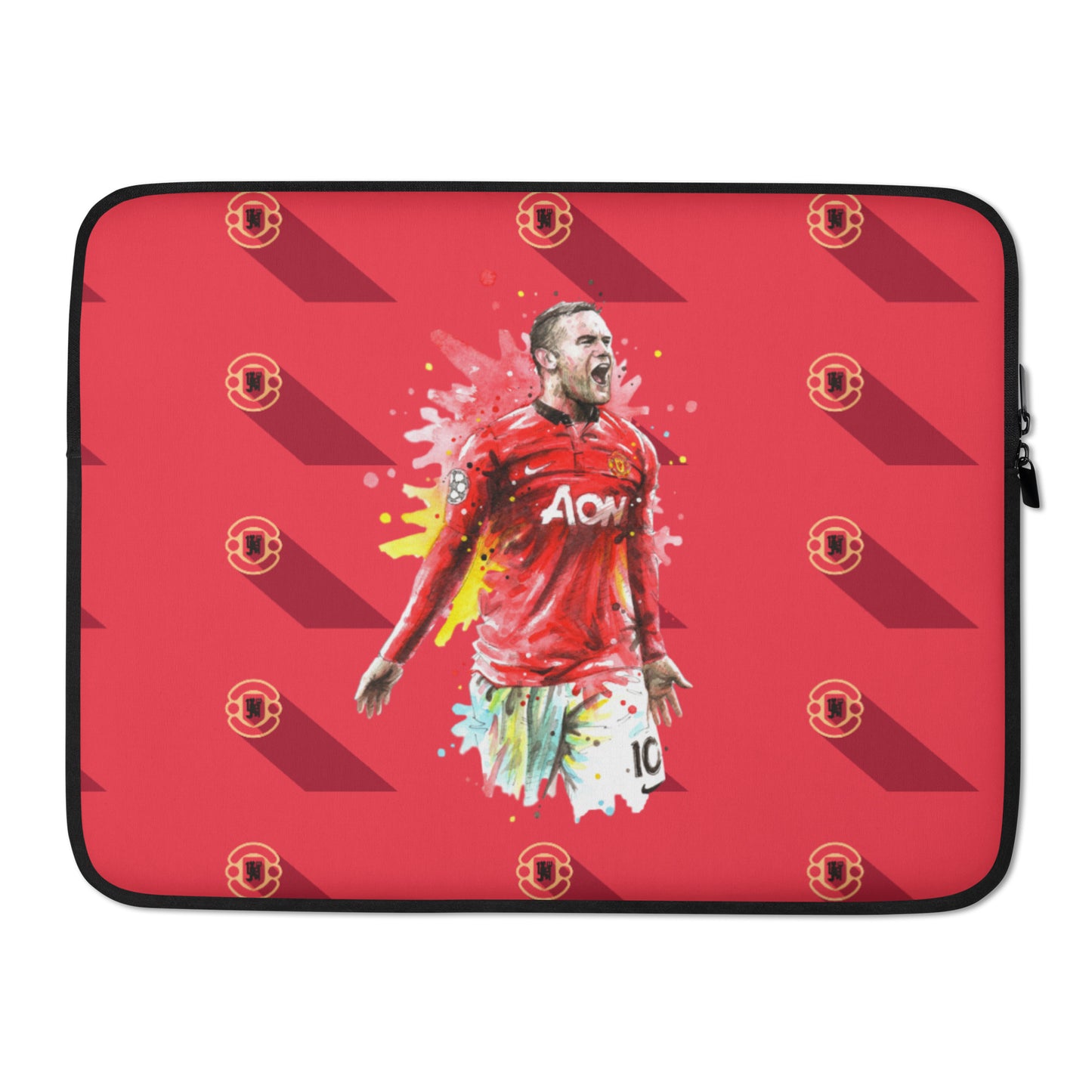 Manchester United Wayne Rooney Vintage Laptop Sleeve