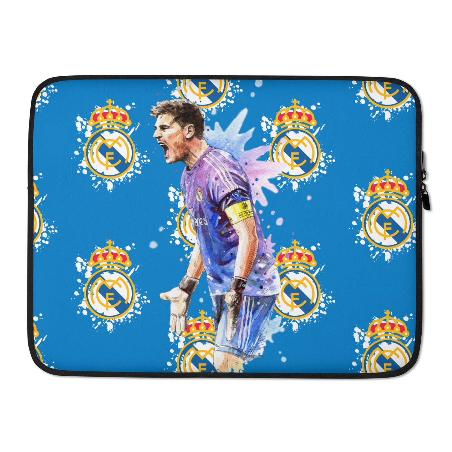 Real Madrid Legend Casillas Vintage Laptop Sleeve - The 90+ Minute