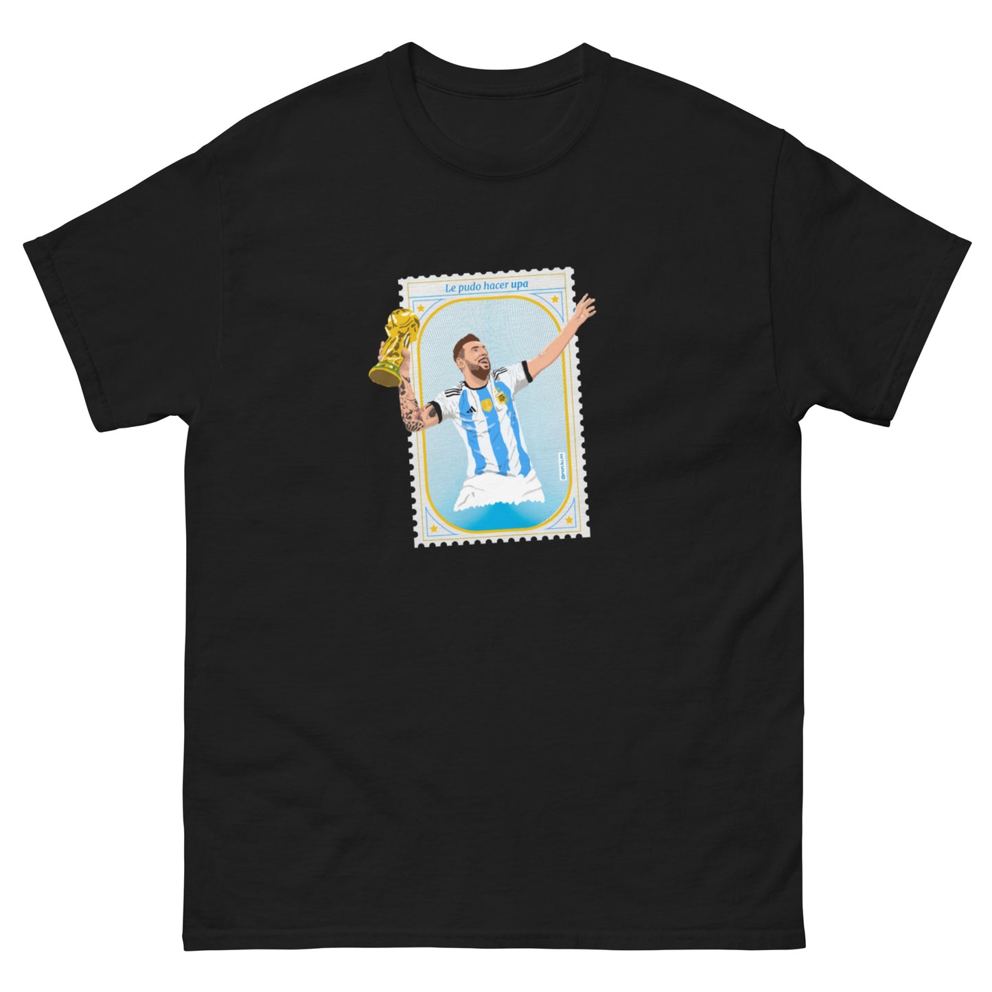 Messi's Lucky Stamp Arg Unisex Classic Shirt - The 90+ Minute