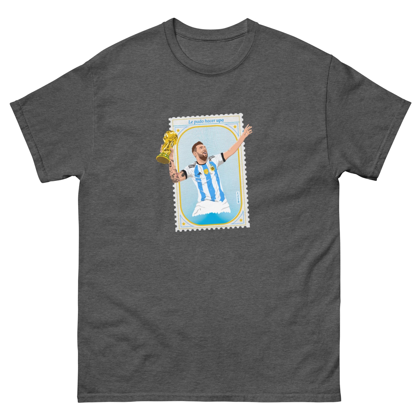 Messi's Lucky Stamp Arg Unisex Classic Shirt - The 90+ Minute