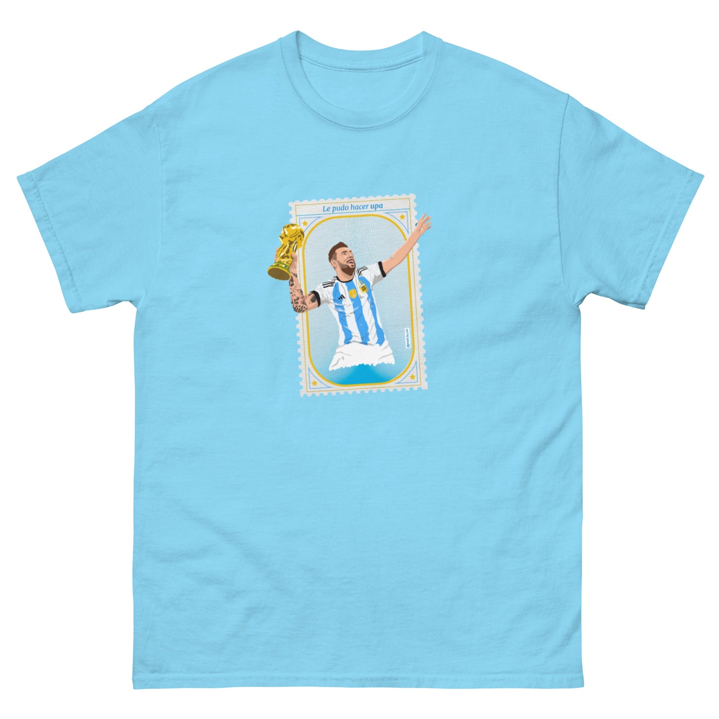 Messi's Lucky Stamp Arg Unisex Classic Shirt - The 90+ Minute