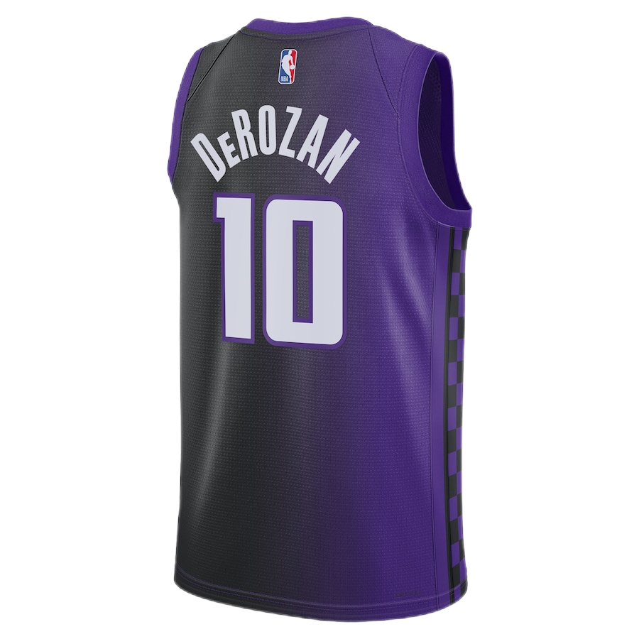 Sacramento Kings Purple Statement Jersey DeMar DeRozan #10