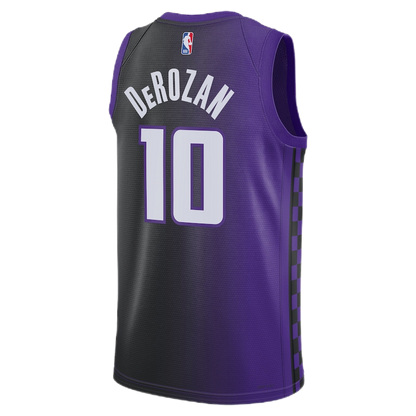 Sacramento Kings Purple Statement Jersey DeMar DeRozan #10