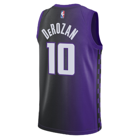 Sacramento Kings Purple Statement Jersey DeMar DeRozan #10