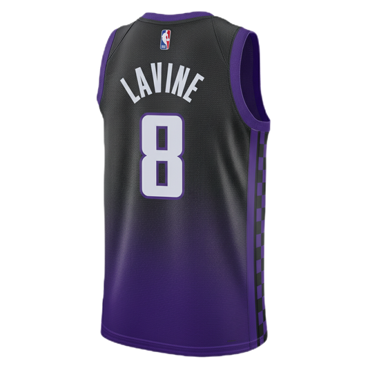Sacramento Kings Purple Statement Jersey Zach LaVine #8