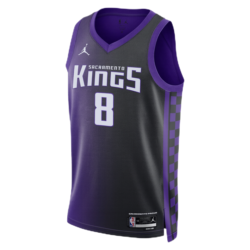 Sacramento Kings Purple Statement Jersey Zach LaVine #8
