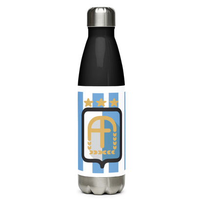 Argentina Vintage Logo 3 Stars Stainless steel water bottle