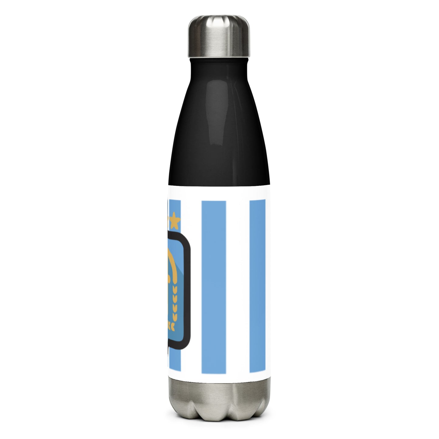 Argentina Vintage Logo 3 Stars Stainless steel water bottle
