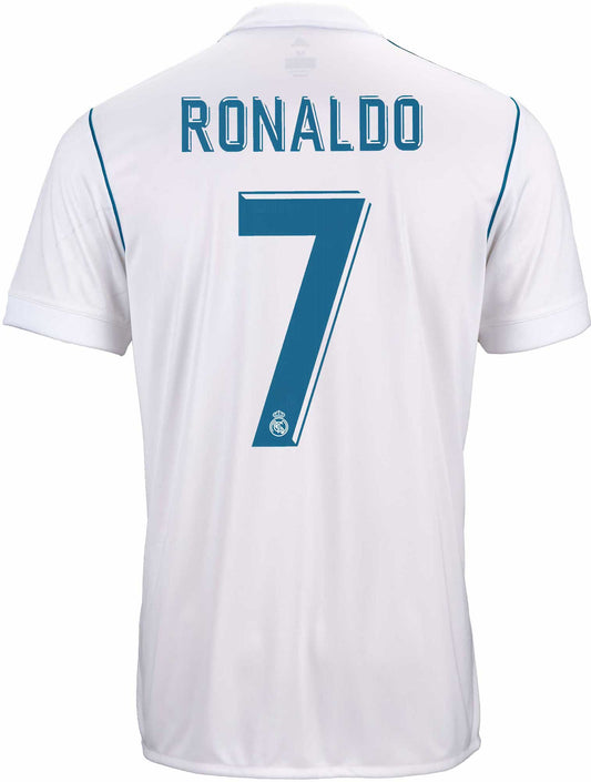 Real Madrid 2017-2018 Home Jersey Cristiano Ronaldo #7