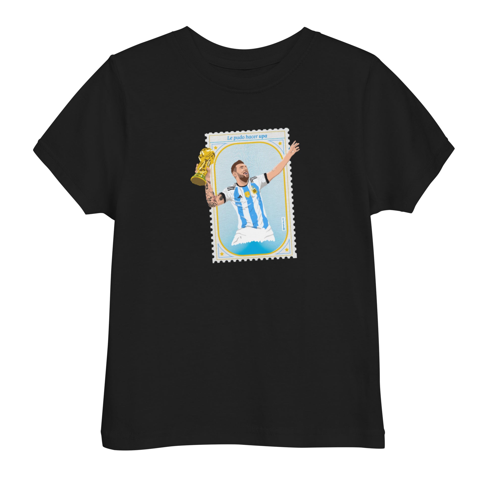 Messi's Lucky stamp ARG Toddler jersey t-shirt - The 90+ Minute