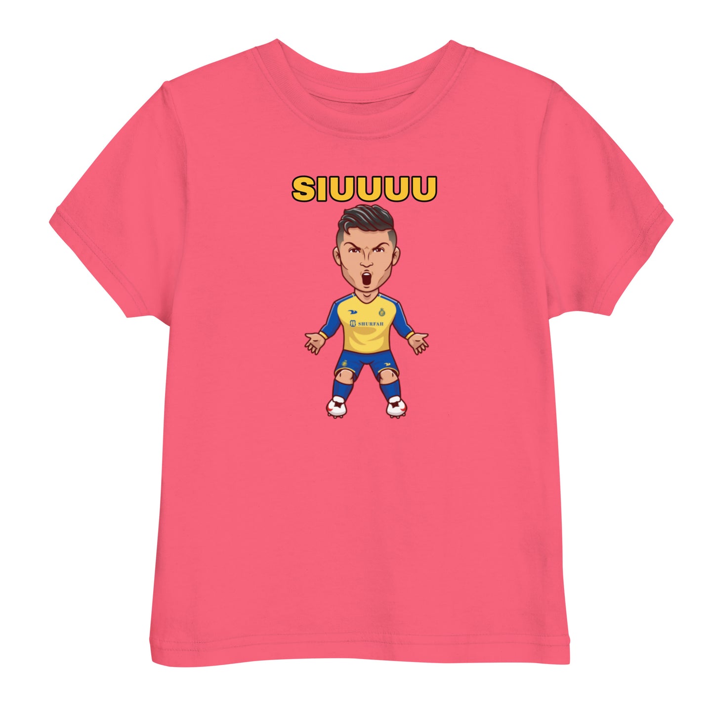 Al-Nassr Ronaldo Toddler jersey t-shirt - The 90+ Minute