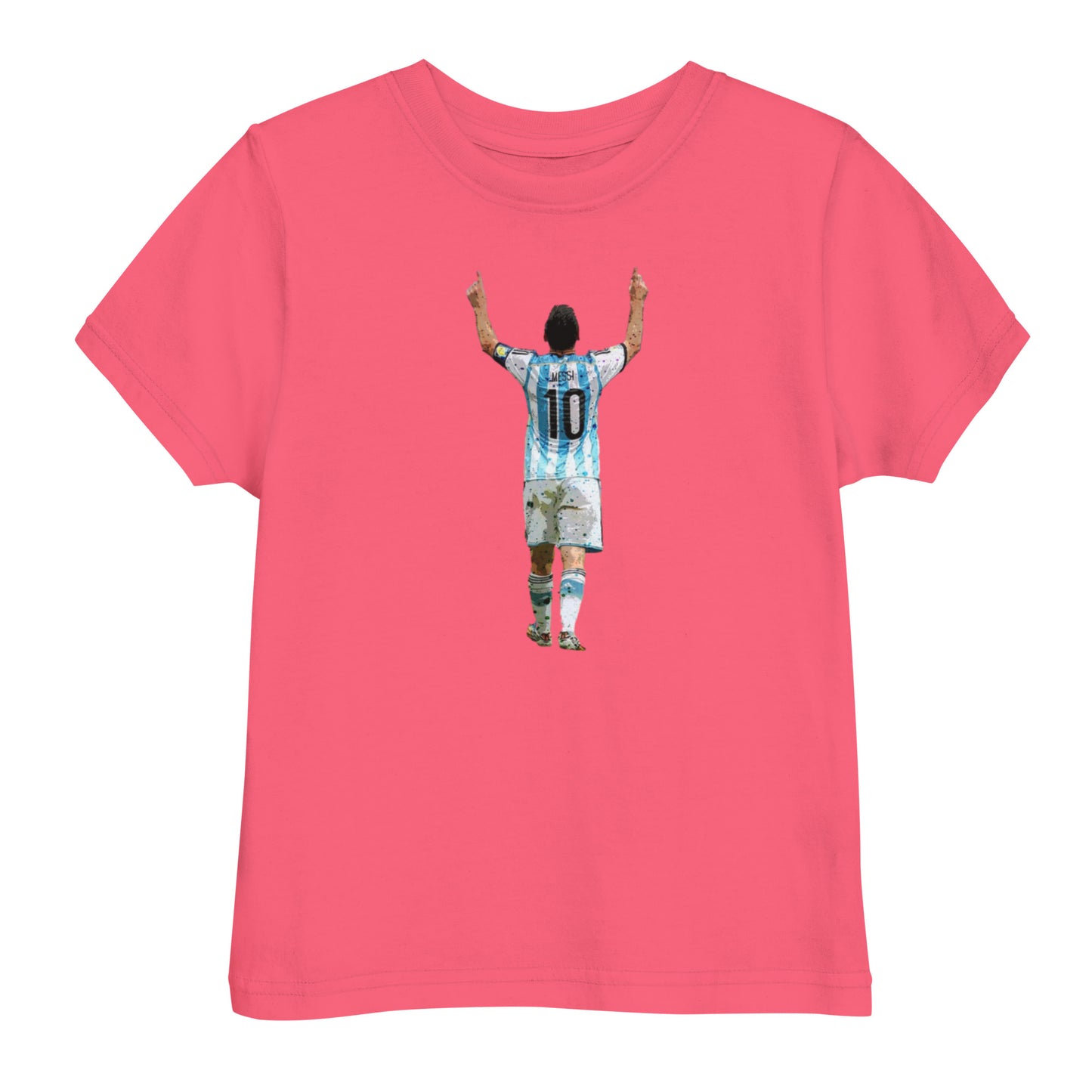 Messi Celebration Argentina Toddler jersey t-shirt - The 90+ Minute