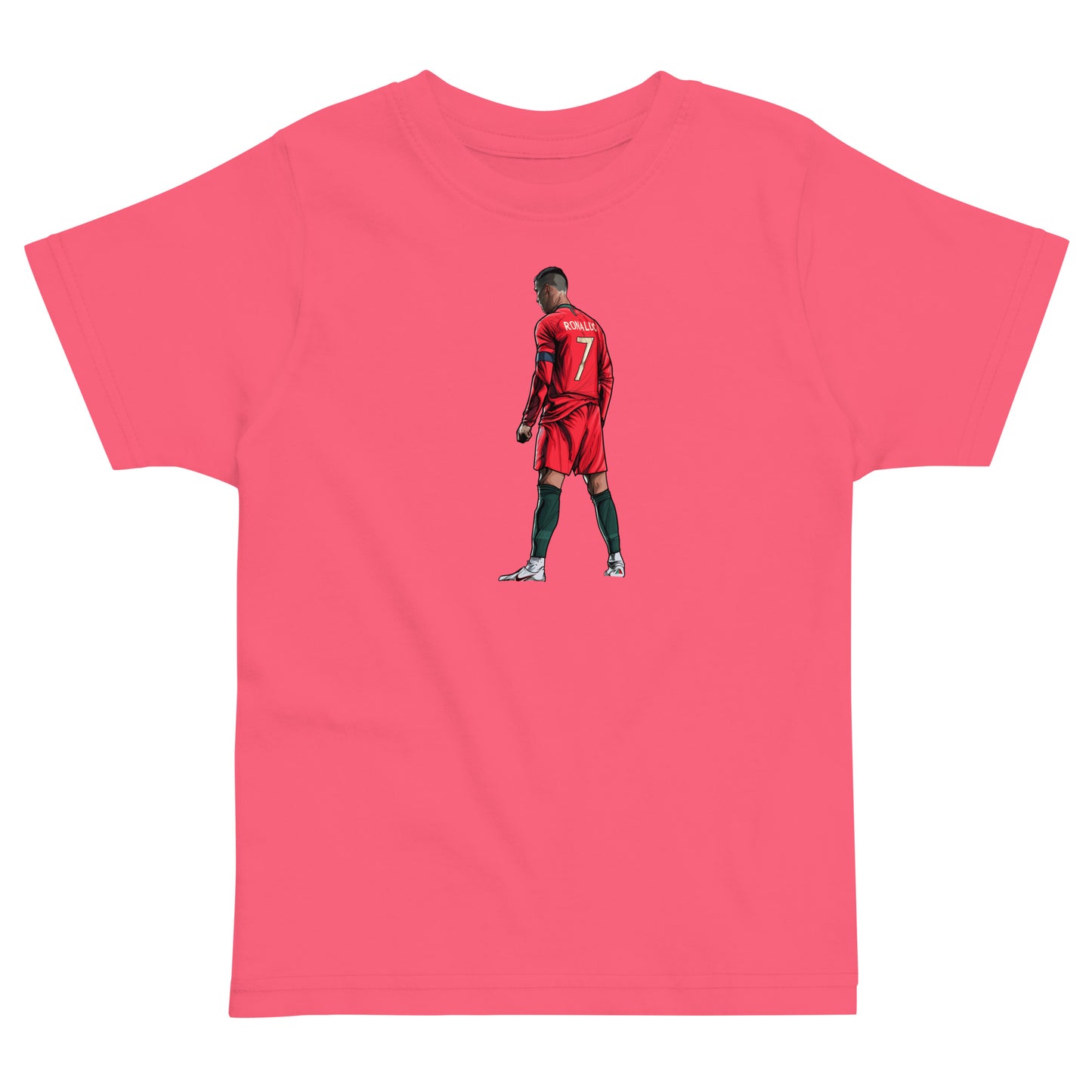 CR7 Free Kick Pose Portugal Toddler jersey t-shirt