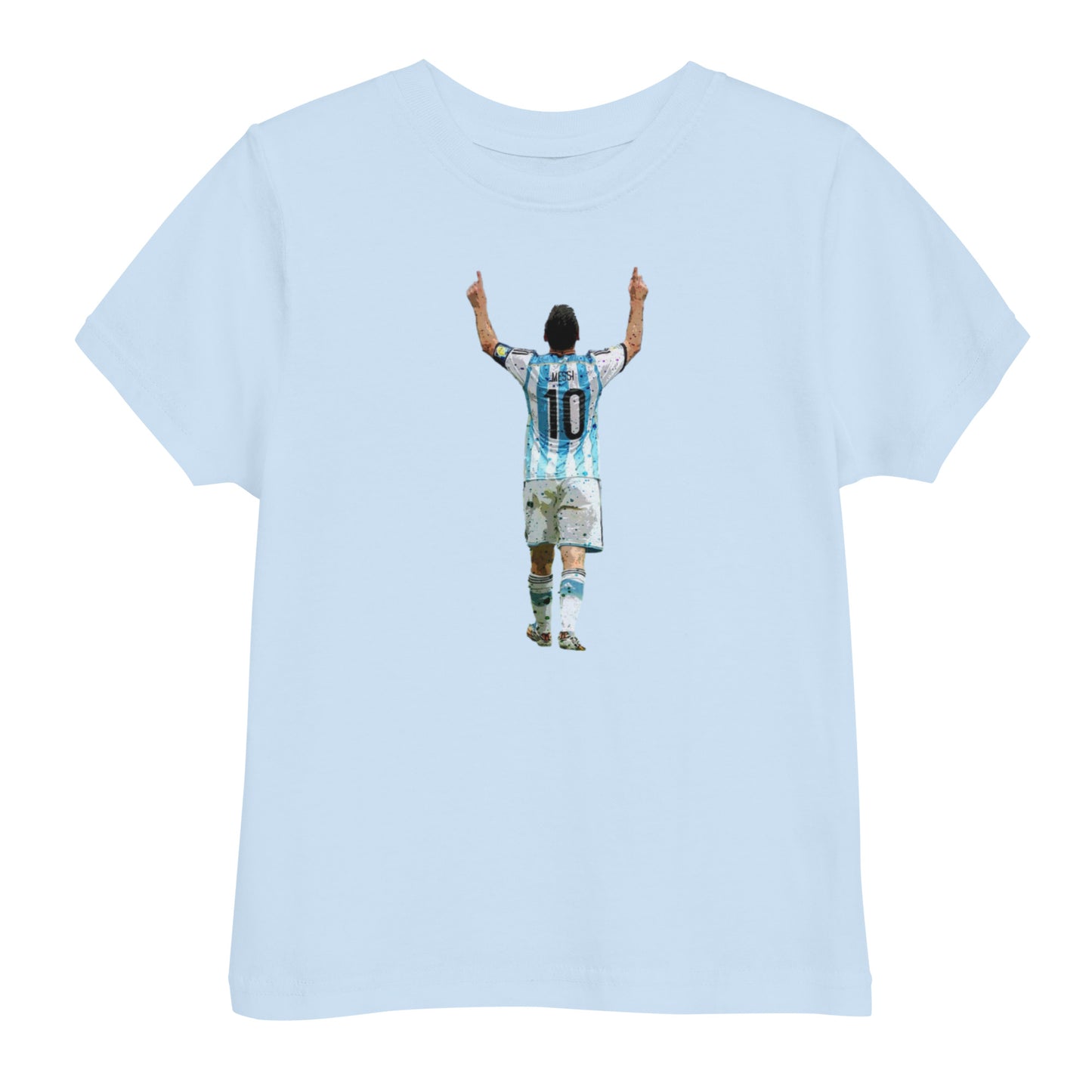 Messi Celebration Argentina Toddler jersey t-shirt - The 90+ Minute