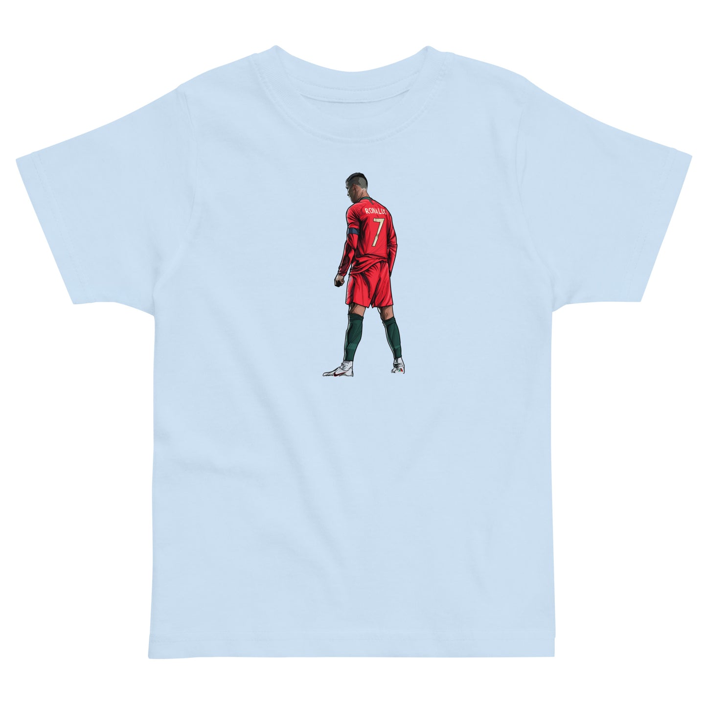 CR7 Free Kick Pose Portugal Toddler jersey t-shirt