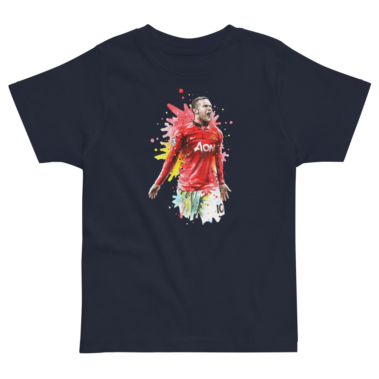 Manchester United Wayne Rooney Vintage Toddler jersey t-shirt