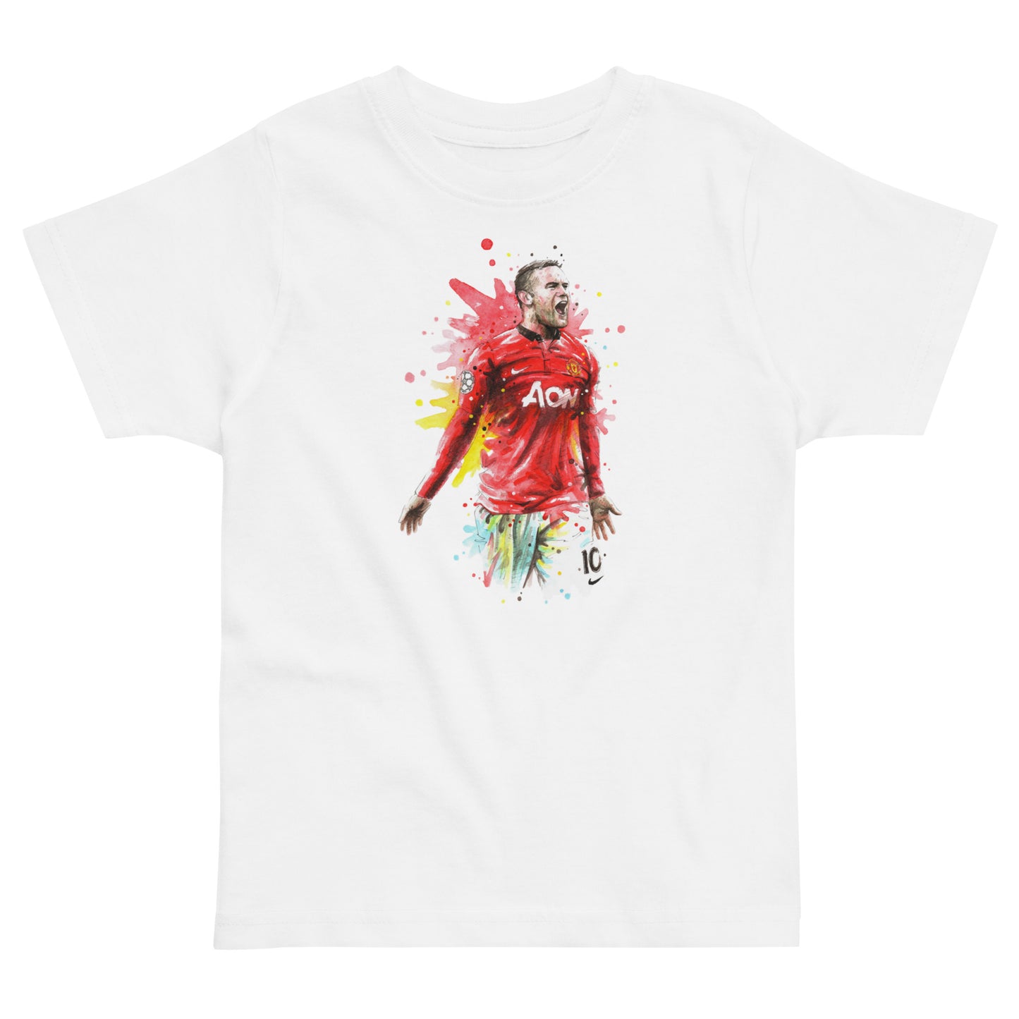 Manchester United Wayne Rooney Vintage Toddler jersey t-shirt