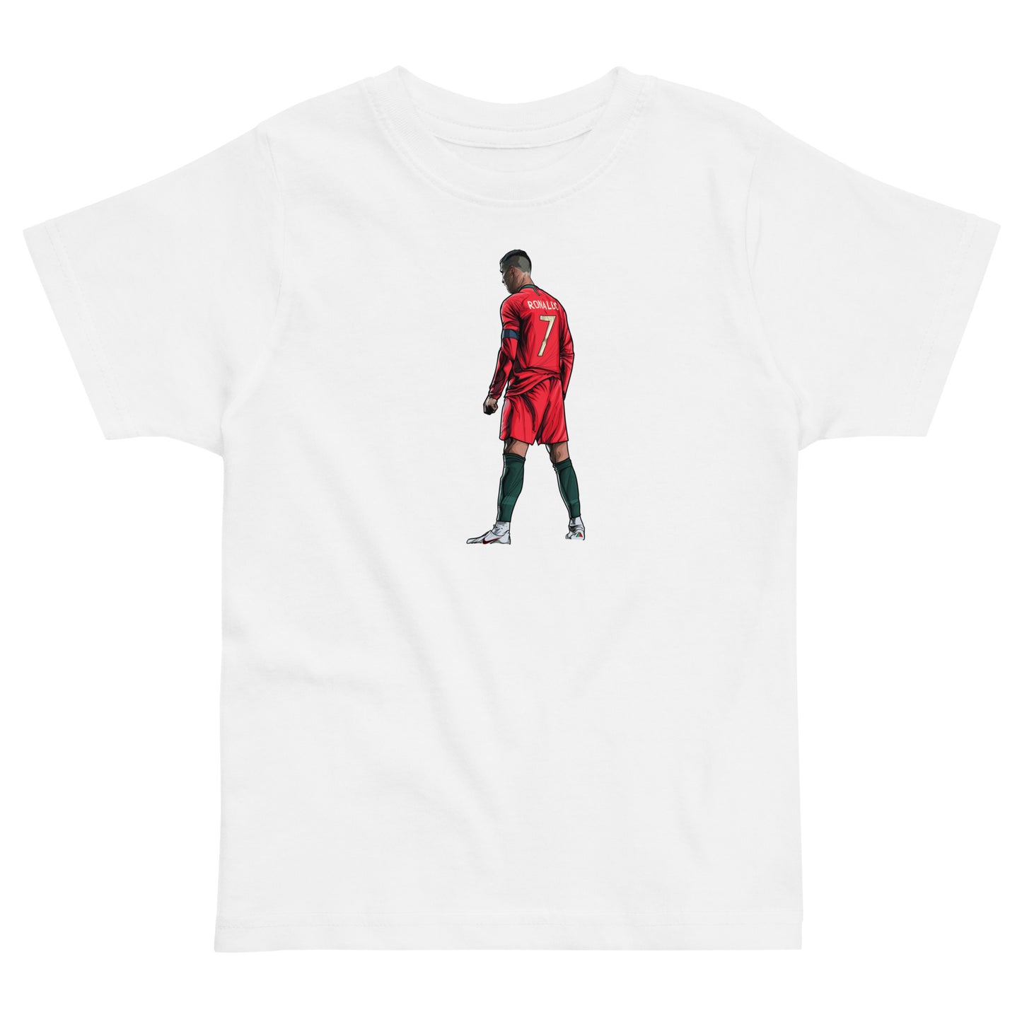 CR7 Free Kick Pose Portugal Toddler jersey t-shirt