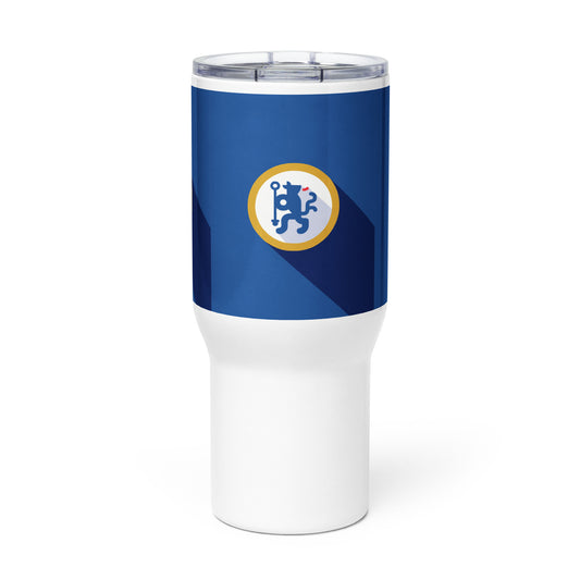 Chelsea Vintage Logo Travel mug with a handle