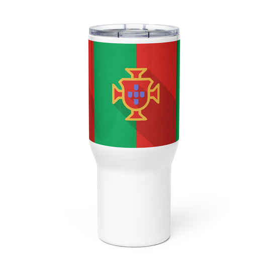 Portugal Travel mug with a handle