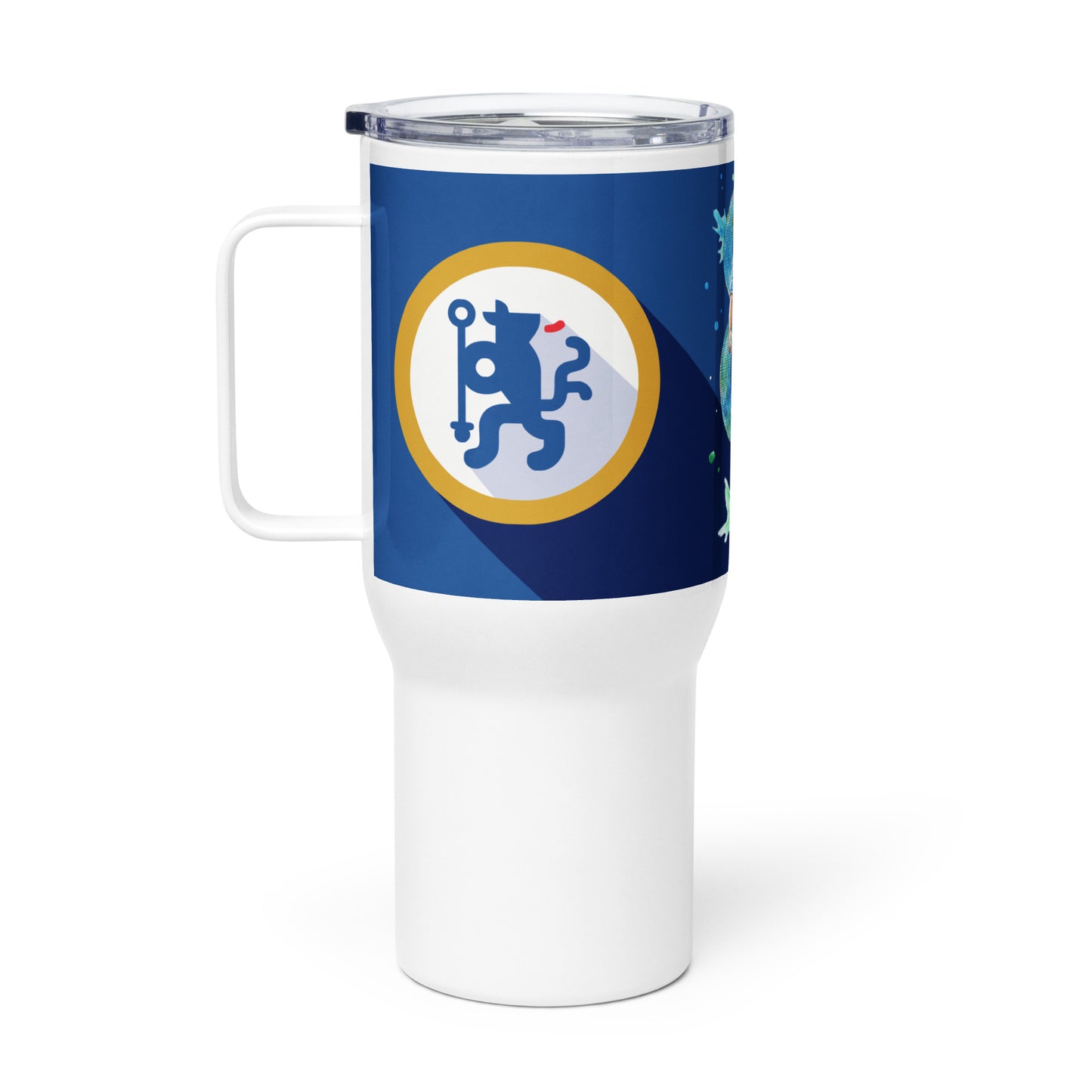 Chelsea Frankie Lampard Vintage Travel mug with a handle