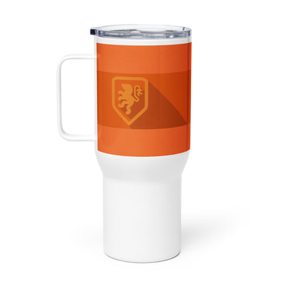 Netherlands Travel mug with a handle