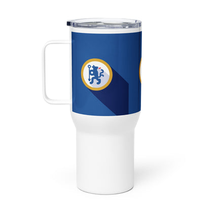 Chelsea Vintage Logo Travel mug with a handle