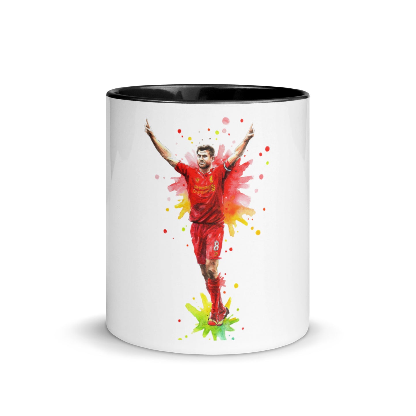 LIV Legend S. Gerrard Coffee Mug with Color Inside - The 90+ Minute