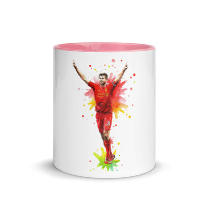 LIV Legend S. Gerrard Coffee Mug with Color Inside - The 90+ Minute