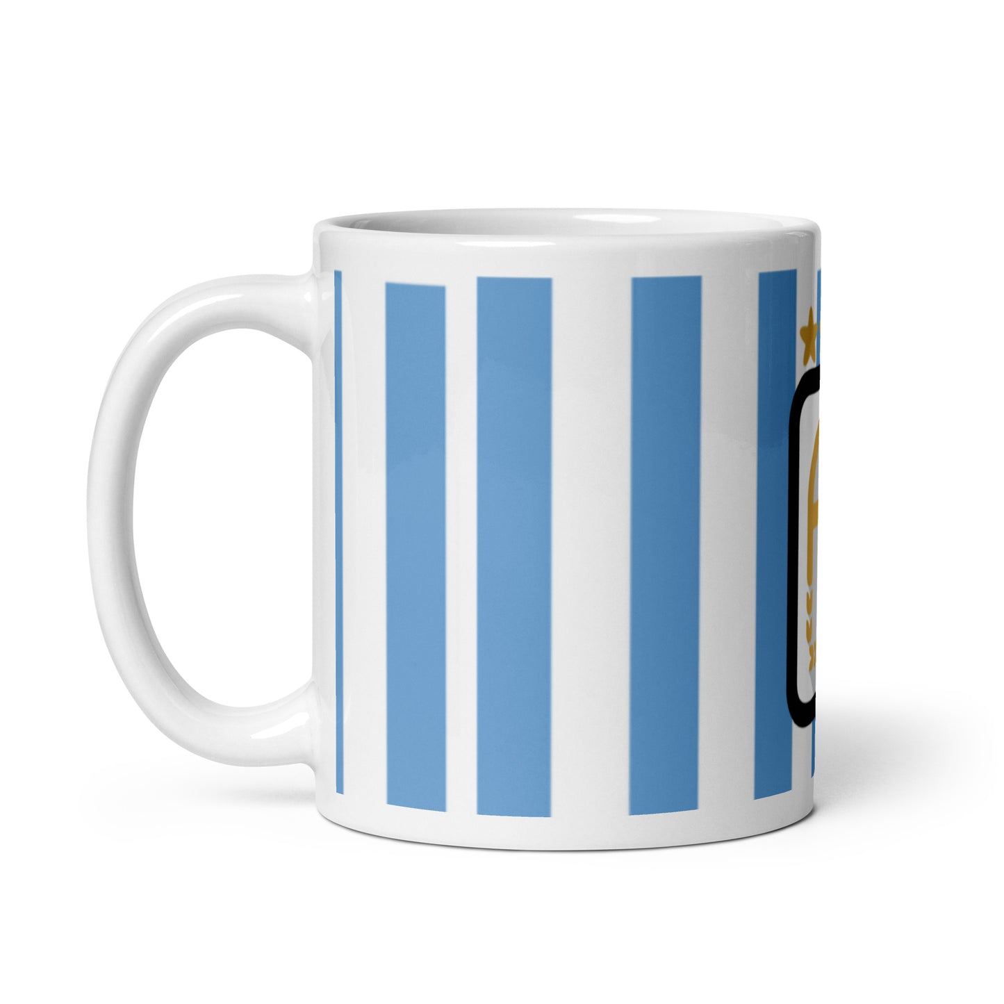 Argentina Vintage Logo 3 Stars Coffee mug