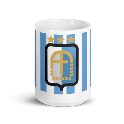 Argentina Vintage Logo 3 Stars Coffee mug